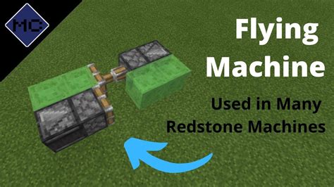 Minecraft Bedrock: Flying Machine Tutorial! - YouTube | Minecraft ...