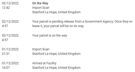 Delivery into UK : r/UPS