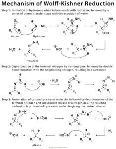 Wolff-Kishner Reduction: Definition, Examples, and Mechanism