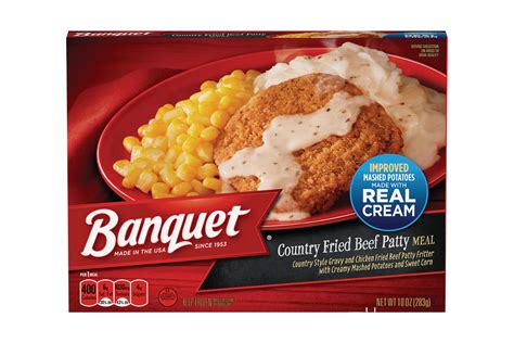 BANQUET Classic Chicken Fried Beef Steak Meal | Conagra Foodservice