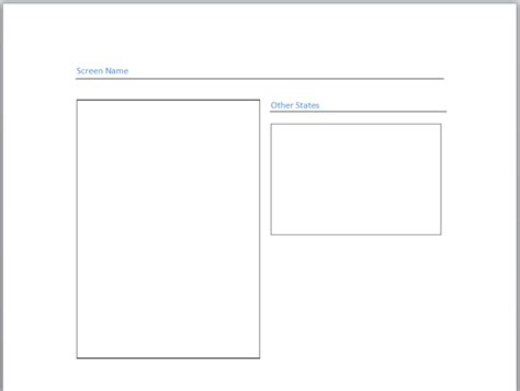 Microsoft Word Blank Document Template