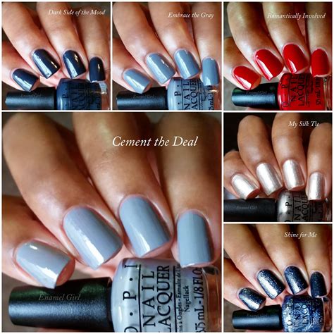 Enamel Girl: OPI 50 Shades of Grey Collection - Swatches and Review