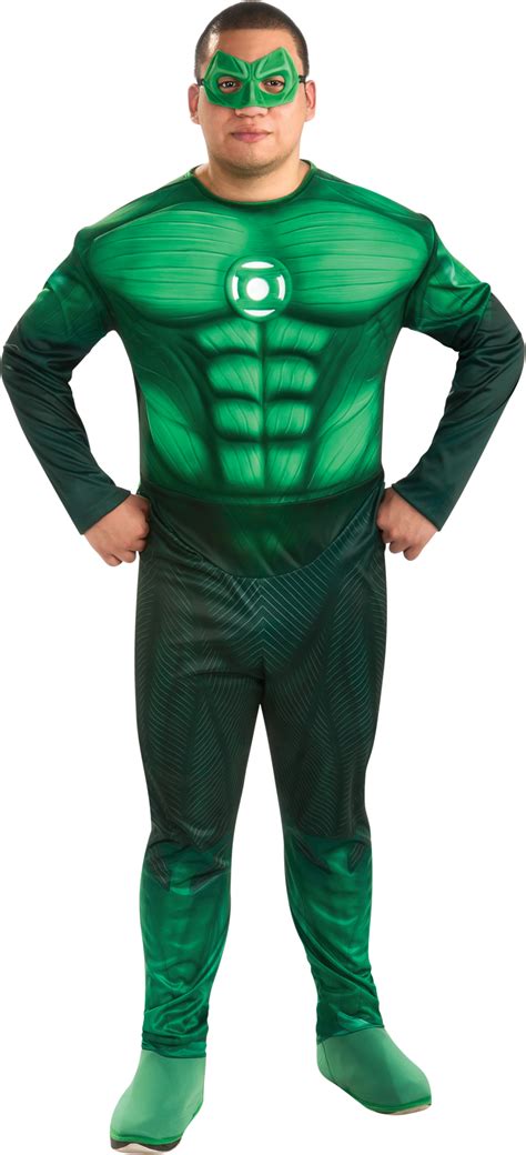 Green Lantern Movie - Deluxe Hal Jordan Adult Plus Costume - SpicyLegs.com