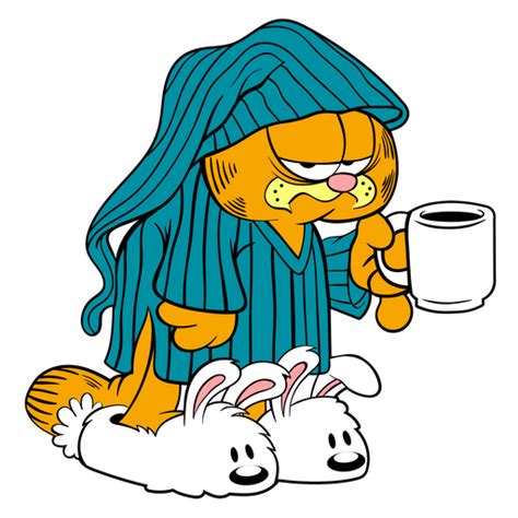 Garfield Cat Good Morning Sticker - Sticker Mania