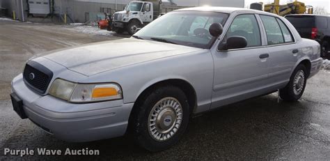 2001 Ford Crown Victoria Police Interceptor in Olathe, KS | Item DF1665 sold | Purple Wave