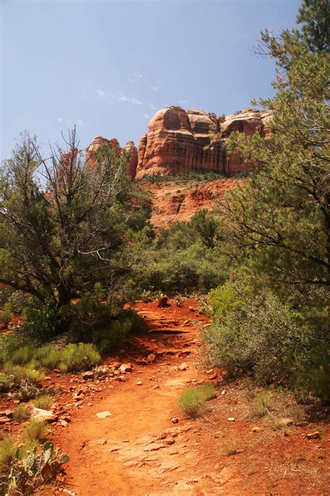 Cathedral Rock Trail Sign and Map