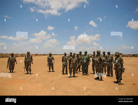 SOMALIA, Kismayo: In a handout photograph released by the African Union ...