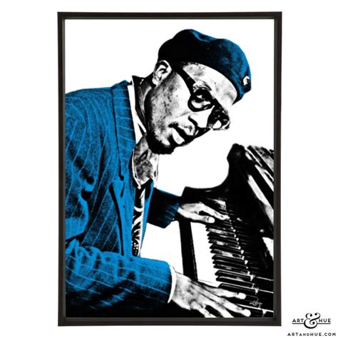 Thelonious Monk - Jazz Icons Pop Art - Stylish pop art | Art & Hue