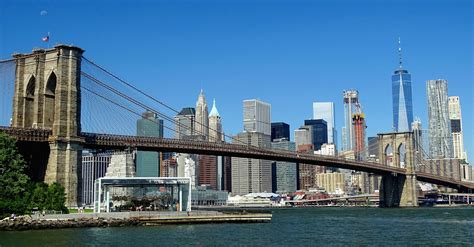 Brooklyn Bridge Skyline Manhattan, USA