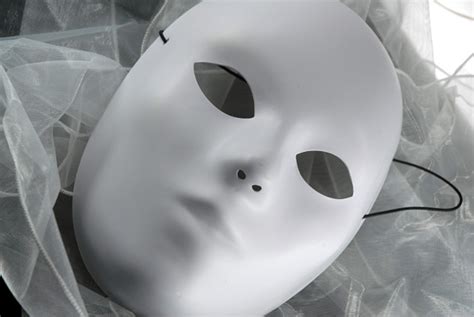 Blank White Masks, Adult 8-1/2-Inch Full Mask Primed