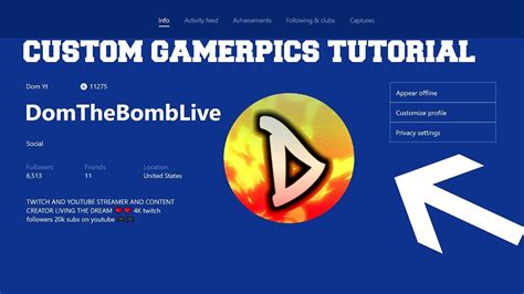 Xbox One Custom Gamerpics - "How to upload a custom gamerpic xbox tutorial" (CUSTOM GAMERPICS ...