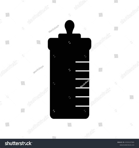 Baby Bottle Silhouette Vector Isolated Stock Vector (Royalty Free) 2152127581 | Shutterstock