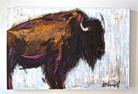 Abstract Buffalo Painting 24"X36" | Buffalo painting, Painting, Art prints