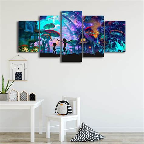 Rick & Morty Inspired Canvas Wall Art – canvasx.net