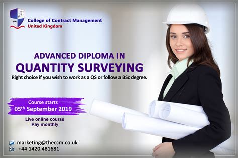 Advanced Diploma in Quantity Surveying | Diploma, Surveying, Contract ...