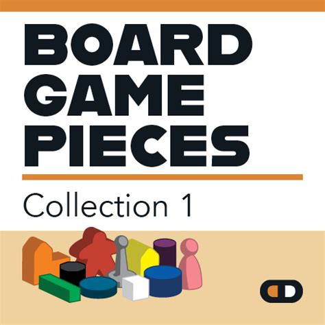 Board Game Pieces: Collection 1