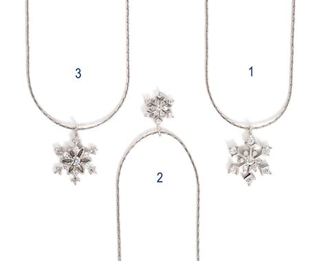 Snowflake Necklace/silver Snowflake Necklace/necklace for - Etsy