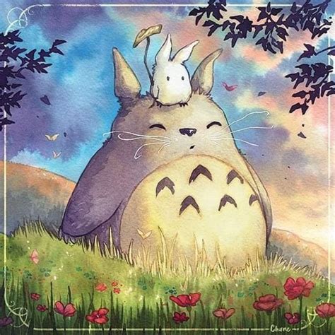 Pin de Jareld Alguera en Art en 2020 | Totoro, Mi vecino totoro, Anime totoro