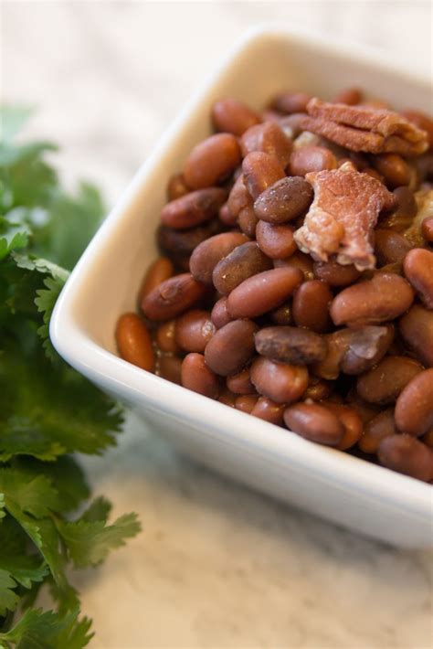 Easy Instant Pot Pinto Beans with Bacon - All My Good Things