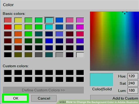 How to Change the Background Color in Adobe Illustrator: 14 Steps