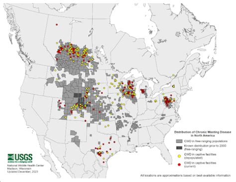 Avian Flu Diary: USGS Update: The Continued Spread Of CWD In North America