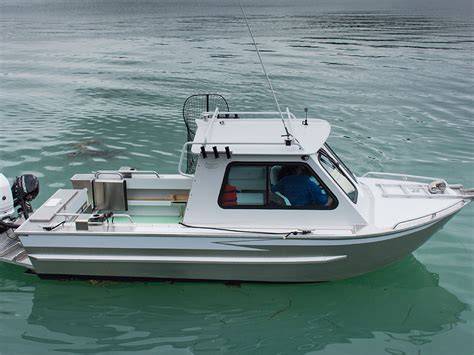 21' Renfew Hard Top Aluminum Boat - Hand Crafted by Silver Streak