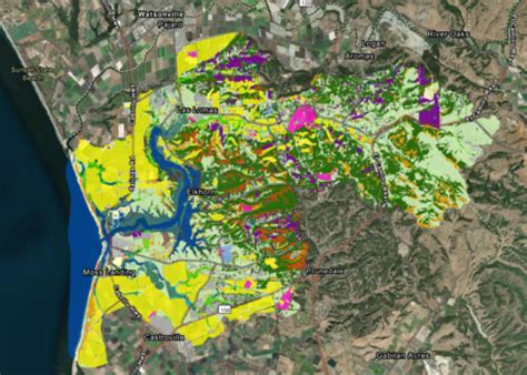 Mapping, Geographical Ecology and GIS - Elkhorn Slough