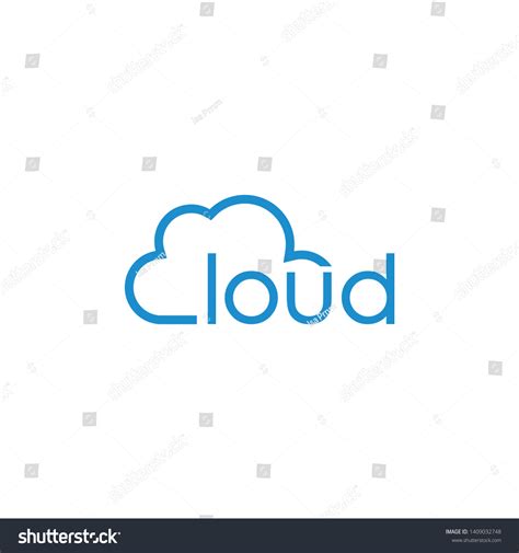 Cloud Logo Template Vector Symbol Stock Vector (Royalty Free) 1409032748 | Shutterstock