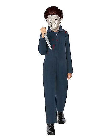 Kids Deluxe Michael Myers Costume - Halloween II - Spirithalloween.com