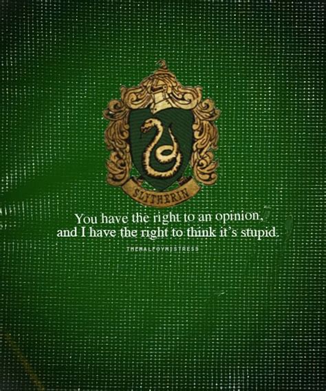 Slytherin Quotes. QuotesGram