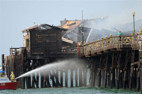 Seal Beach Pier Fire