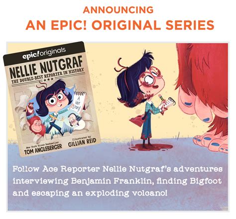 Epic! Kids Books - Nellie Nutgraf Original Epic! Series+ Free Month ...