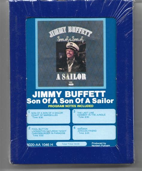 JIMMY BUFFETT Son Of A Son Of A Sailor 8-Track Tape STILL SEALED Original | #4668633957