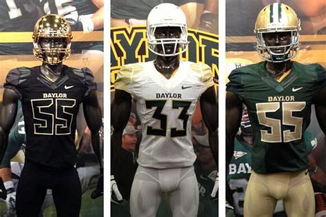 Baylor Football debuts all-new Nike uniforms in white, green, and black ...