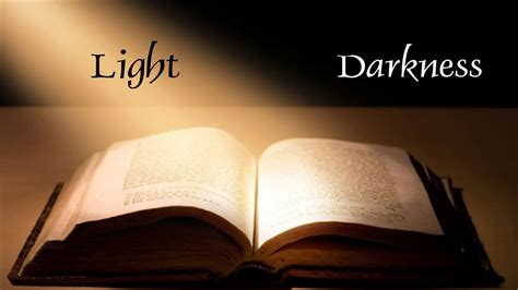 Bible Study with Laban #1 - Light & Darkness | Light and darkness, Bible study, Bible