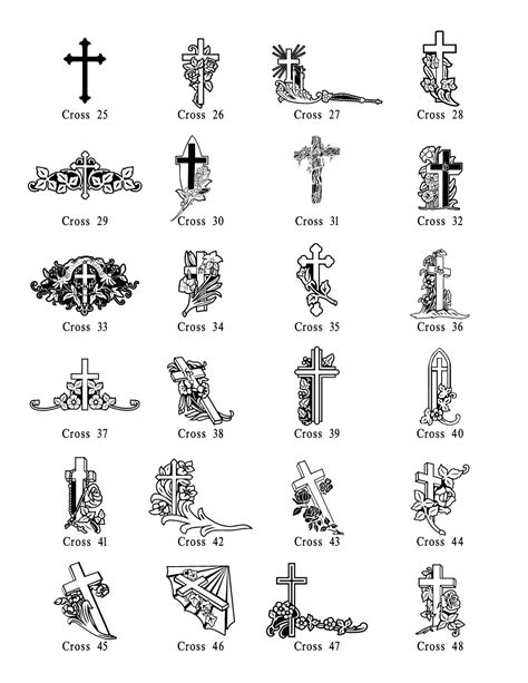 Clipart for Headstones and Grave Markers by Sun City Granite ...