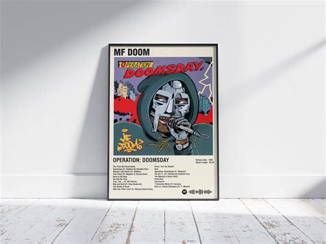 MF DOOM Operation: Doomsday Album Poster - Etsy