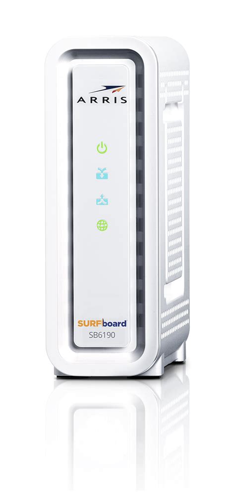 ARRIS SURFboard SB6190 32x8 DOCSIS 3.0 Cable Modem - Retail Packaging - White | Amazon