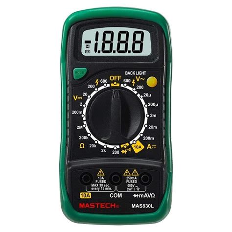 Mastech MAS830L Digital Multimeter | Buy Online at Best Price