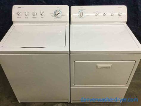 Large Images for Heavy-Duty Kenmore 800 Series Washer Dryer Set ...