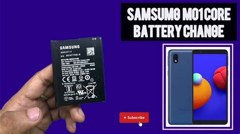 SAMSUMG M01 CORE BATTERY REPLACEMENT | HOW TO CHANGE SAMSUMG M01 CORE BATTERY #battery #samsung ...