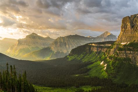 Stormy Sunrise At Glacier National Park 8k, HD Nature, 4k Wallpapers ...