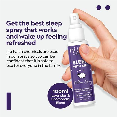 Premium Deep Sleep Pillow Mist with Lavender and Chamomile ...