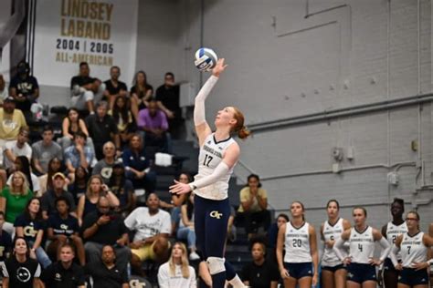 Georgia Tech Volleyball Wins Another ACC Match, Beats North Carolina 3-1 - Sports Illustrated ...