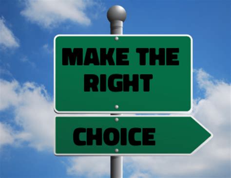 Poem: Make the Right Choices - LetterPile