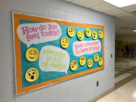 Elementary school counselor bulletin board about feelings and how ...