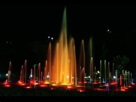 MUSICAL fountains at BRINDAVAN GARDENS ,MYSORE - YouTube