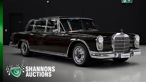 1968 Mercedes Benz 600 Saloon - 2023 Shannons Summer Timed Online Auction - YouTube