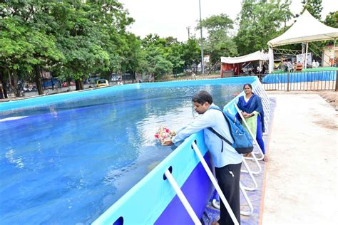 Hyderabad: 74 pools prepared for Ganesh Chaturthi immersion