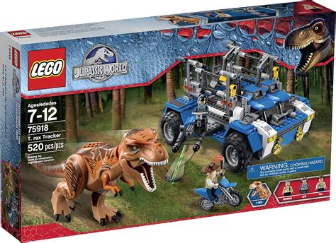 Which Is The Best Lego Jurassic World T Rex Tracker 75918 Building Kit ...